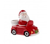 ceramic santa napkin holder