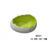 CERAMIC EGG POT