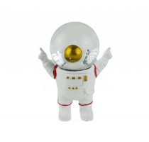 polyresin astronaut design globe ball