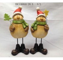 ceramic xmas penguin decoration
