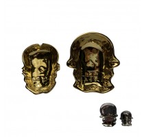 electroplate,halloween skull bowl