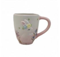 Ceramic rabbit cup