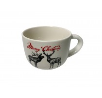 ceramic santa mug with decal