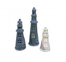 home decor ocean design light house with LED light