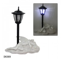 polyresin garden  genius lar light decoration
