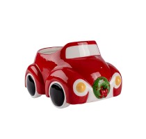 ceramic xmas bus shape pot