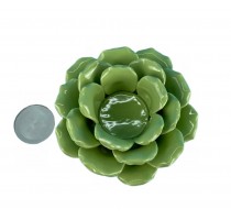 handmade ceramic flower shape candle holder