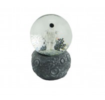 polyresin moon design globe ball