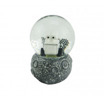 polyresin moon design globe ball