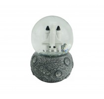 polyresin moon design globe ball
