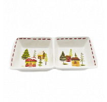 Ceramic house decal plate