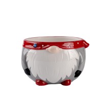 ceramic santa bowl