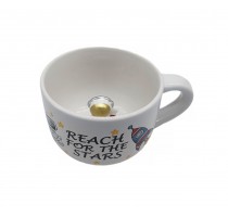 ceramic mug astronaut design