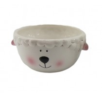 ceramic cat design cookie jar