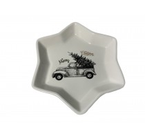 ceramic xmas plate