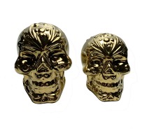electroplate,halloween skull decoration