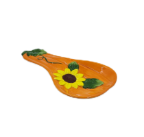 Ceramic harvest pumpkin Spoon rack