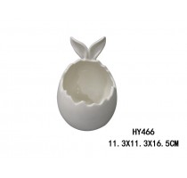 CERAMIC EGG POT