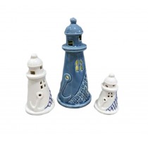 home decor ocean design light house with LED light