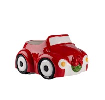ceramic xmas bus shape pot