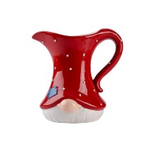 ceramic santa pitcher