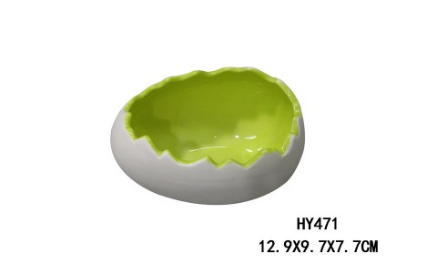 CERAMIC EGG POT