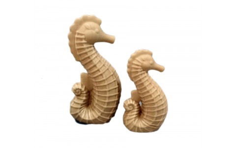 home decor ceramic sea horse 