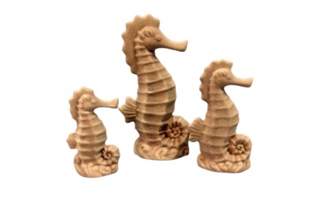 home decor ceramic sea horse 