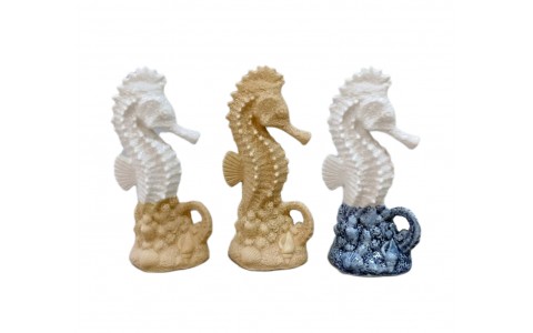home decor ceramic sea horse 