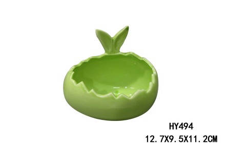 CERAMIC EGG POT