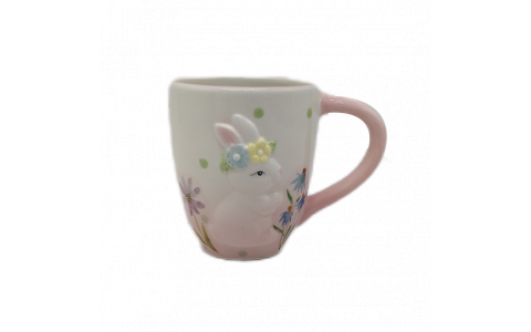 Ceramic rabbit cup
