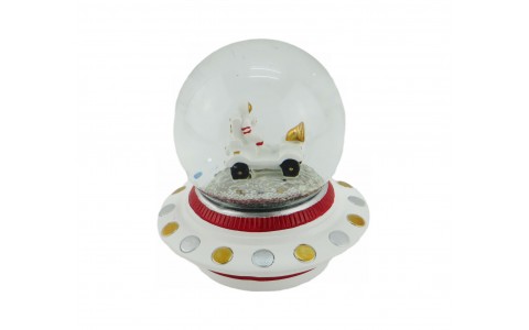 polyresin space theme globe ball
