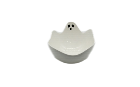 Ceramic ghost bowl