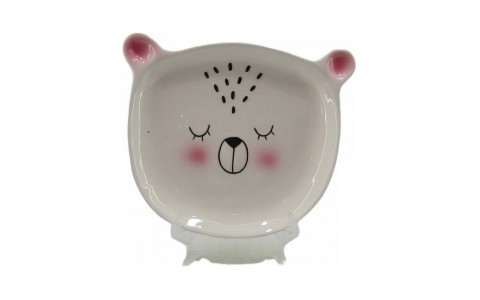 ceramic sheep design plate