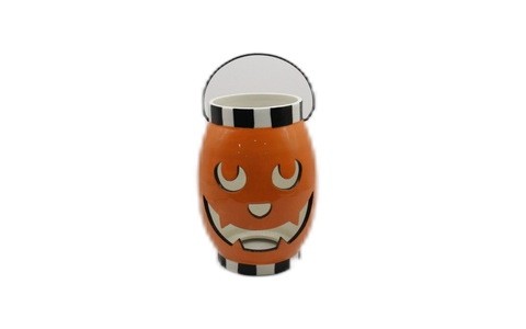 Ceramic pumpkin lantern