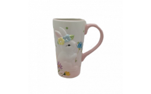 Ceramic rabbit cup