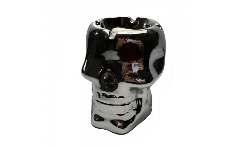 electroplate,halloween skull candle holder