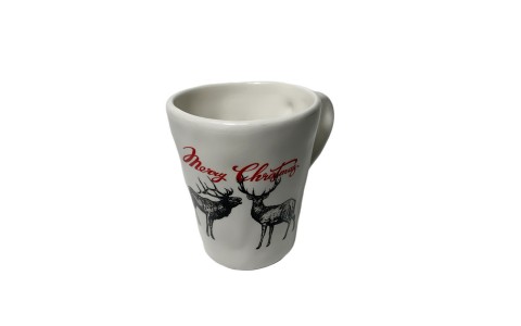 ceramic xmas mug with decal