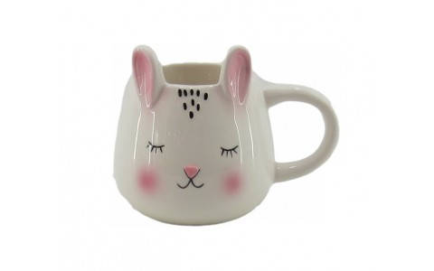 ceramic fox design plate