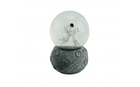 polyresin moon design globe ball