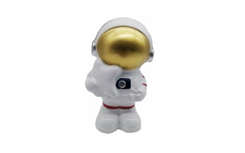 ceramic piggy bank astronaut design 