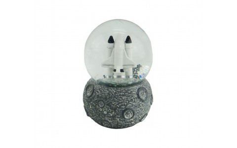 polyresin moon design globe ball