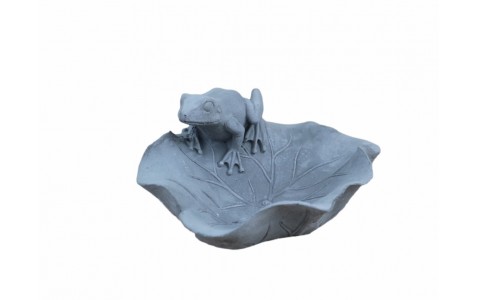 cement bird feeder