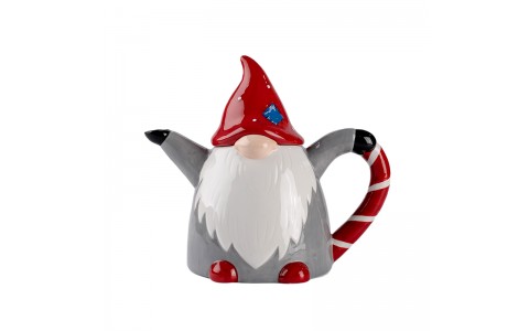 ceramic santa tea pot