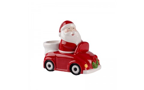 ceramic santa napkin holder