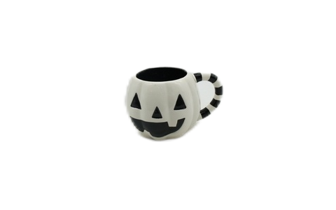 Ceramic pumpkin cup