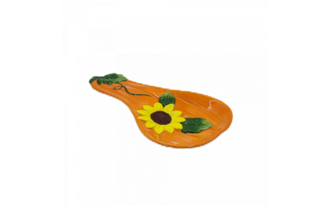 Ceramic harvest pumpkin Spoon rack