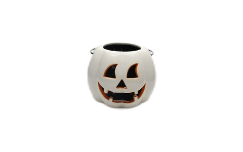 Ceramic pumpkin lantern