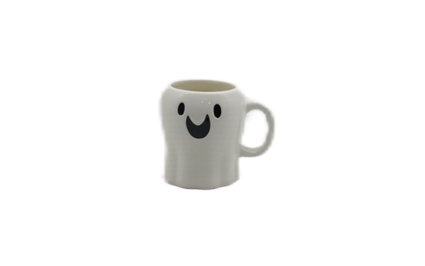 Ceramic ghost cup