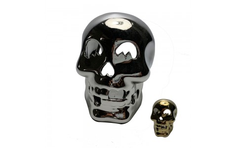 electroplate,halloween skull decoration